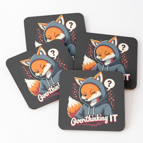 Item preview, Fox Overthinking it Design designed and sold by FoxyJags.