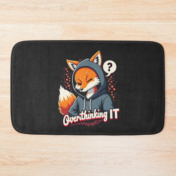 Item preview, Fox Overthinking it Design designed and sold by FoxyJags.