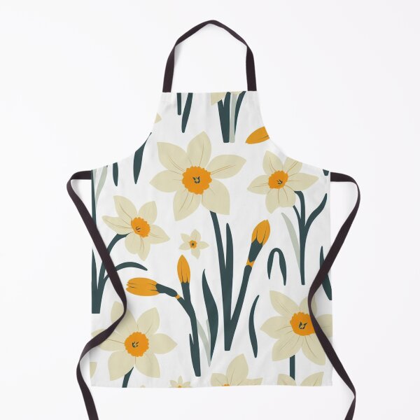 Item preview, Watercolor Narcissus Flower Pattern designed and sold by kgbgallery.