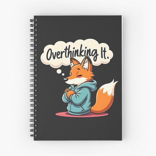 Item preview, Overthinking it Fox Design designed and sold by FoxyJags.