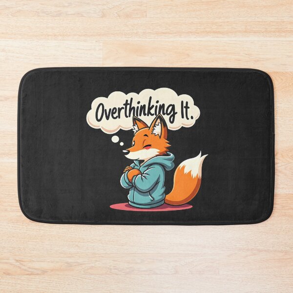 Item preview, Overthinking it Fox Design designed and sold by FoxyJags.