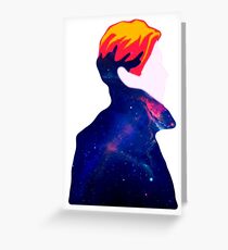 DAVID BOWIE - THE MAN WHO FELT TO EARTH Greeting Card