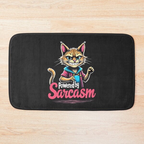 Item preview, Powered by Sarcasm Cat Meme Design designed and sold by FoxyJags.