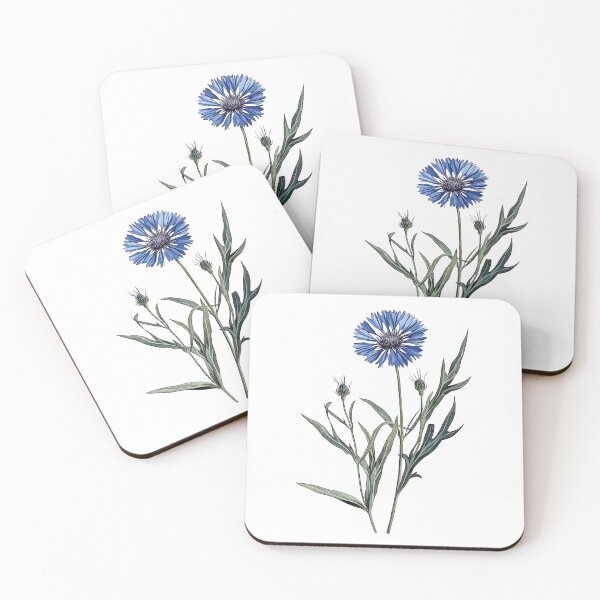 Item preview, Vintage Blue Cornflower Illustration designed and sold by Liededrom..