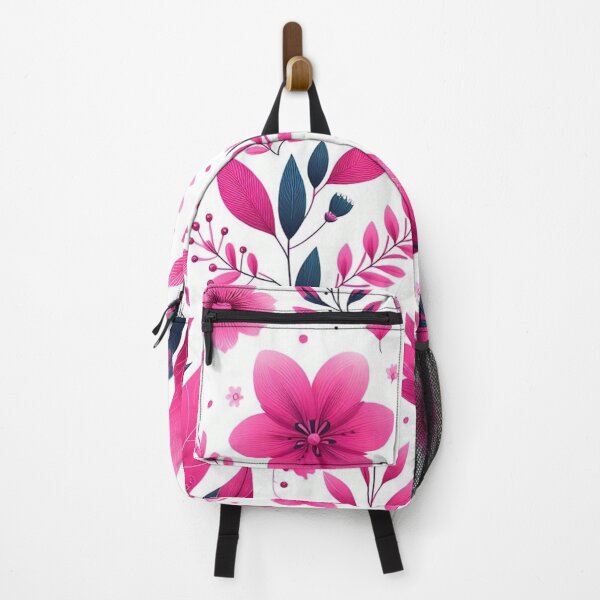 Item preview, Hot Pink Flower Pattern designed and sold by kgbgallery.