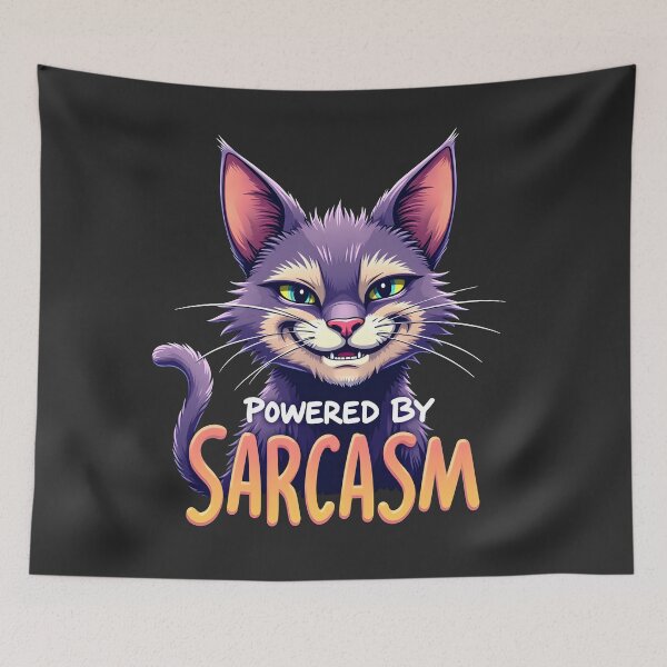 Item preview, Powered by Sarcasm Cat Design designed and sold by FoxyJags.