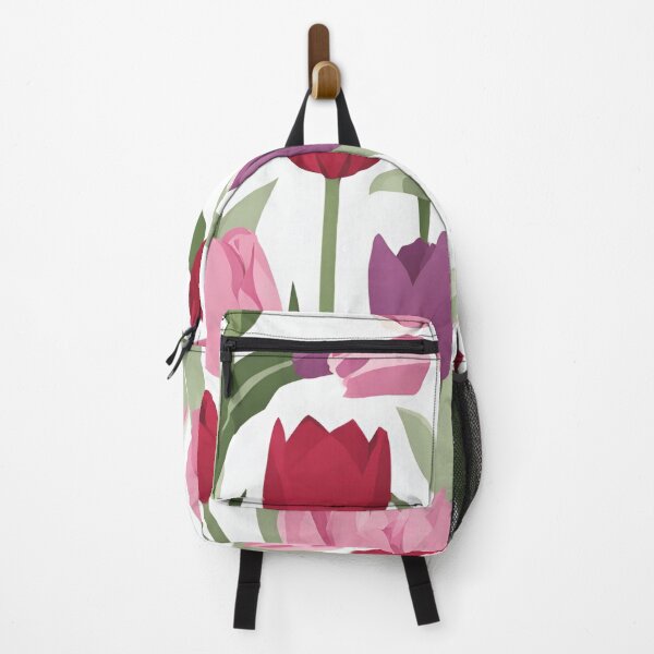 Item preview, Watercolor Colorful Tulip Pattern designed and sold by kgbgallery.