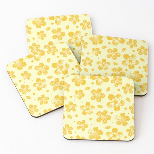 Item preview, Vintage Yellow Floral Pattern designed and sold by artemiscape.
