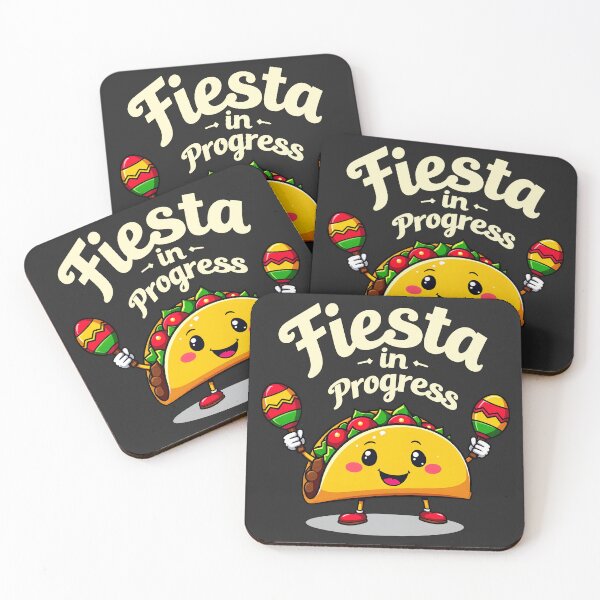 Item preview, Fiesta in Progress Taco bell Design designed and sold by FoxyJags.