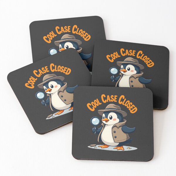 Item preview, Cool Case Closed Penguin Design designed and sold by FoxyJags.