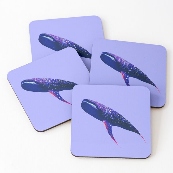 Item preview, purple Cosmic Whale Shark designed and sold by MerryCrown.