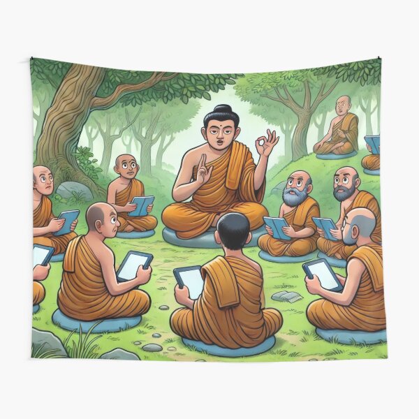 Artikel-Vorschau von Die ersten digitalen Dhamma-Notizen, designt und verkauft von BobArtGallery.