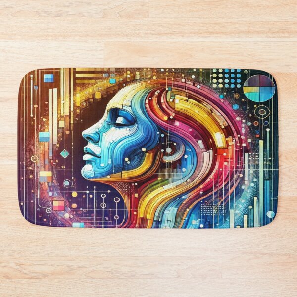 Item preview, A colorful riot of modern creativity designed and sold by FotoworldEdel.