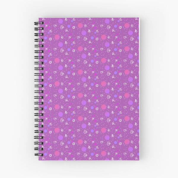Item preview, Purple violet handdrawing lines and dots | original dot pattern with hand drawn line squiggle designed and sold by lausn.