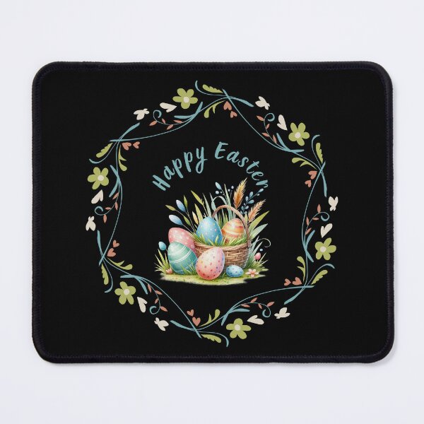 Item preview, Happy Easter - Easter Eggs in a Basket designed and sold by made4noise.