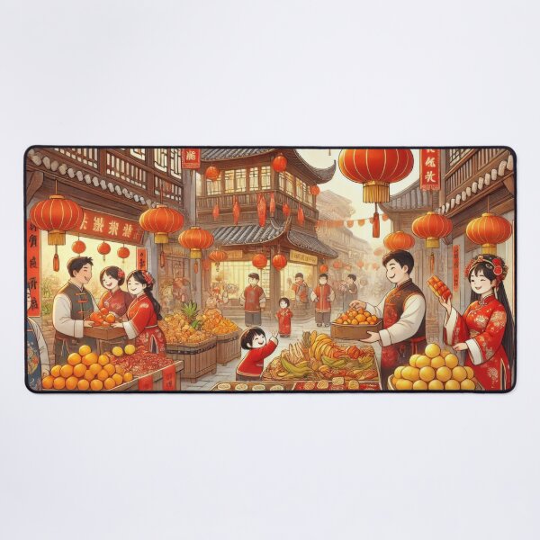 Item preview, Lunar New Year Market Day designed and sold by BobArtGallery.