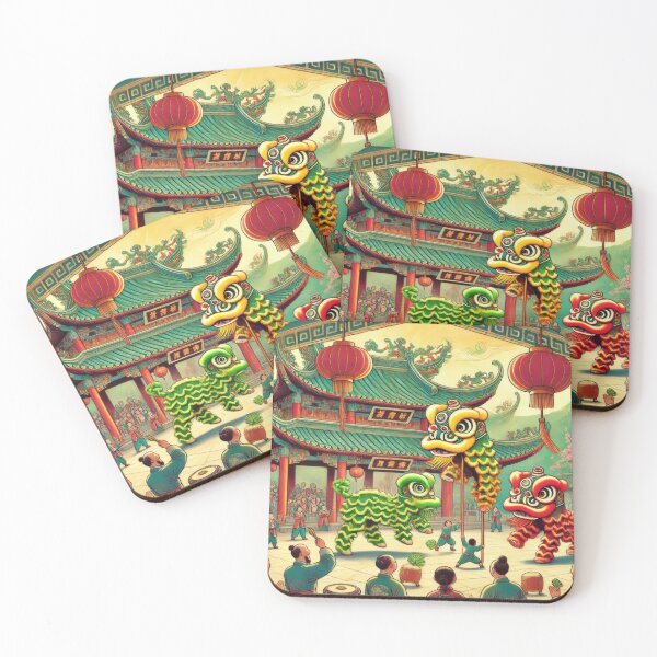 Item preview, Southern Lion Dance in Fujian designed and sold by BobArtGallery.