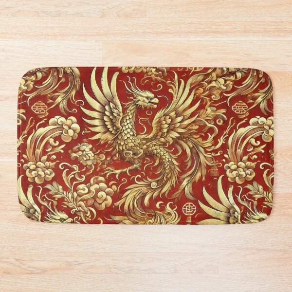 Item preview, Golden Phoenix Elegance designed and sold by BobArtGallery.