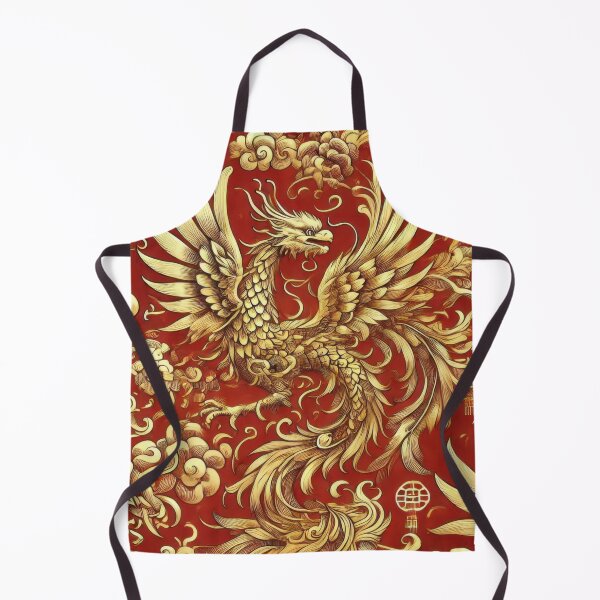 Item preview, Golden Phoenix Elegance designed and sold by BobArtGallery.
