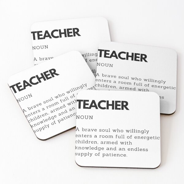 Item preview, Funny Teacher Definition – Educator Humor designed and sold by PakoArtStudio.