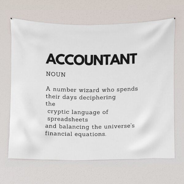 Item preview, Funny Accountant Definition – Accounting Humor Gift designed and sold by PakoArtStudio.