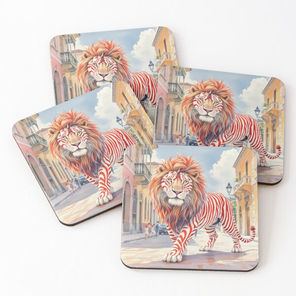 Item preview, Street Lion designed and sold by HabitableMoons.