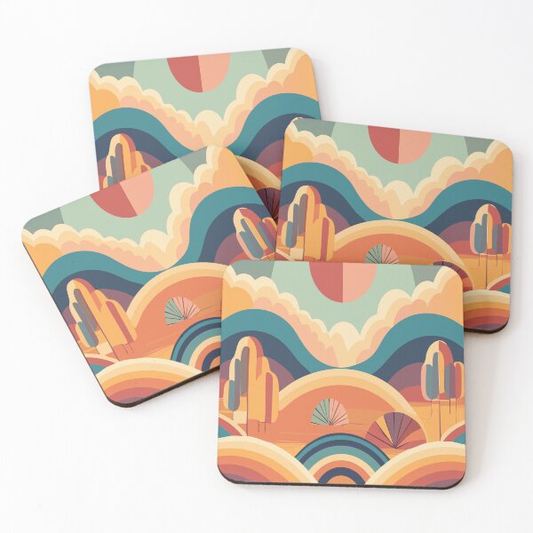 Item preview, Retro Sunset Dreamscape designed and sold by SteadyRolling.