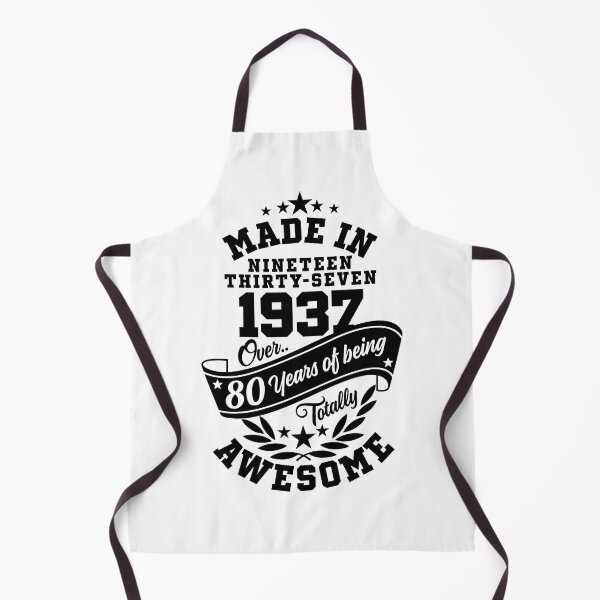 Item preview, Made in 1937 Over 80 Years Of Being Totally Awesome designed and sold by Candywrap Studio.