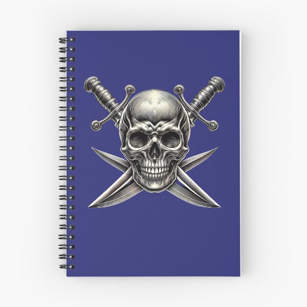 Item preview, Skull and Crossed Swords Dark Gothic Warrior Design designed and sold by Willyboy16.