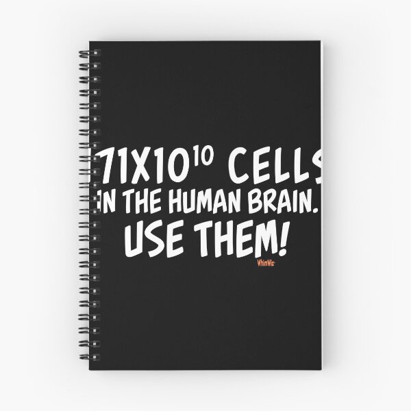 Item preview, Cells in the Human Brain - Funny Quotes designed and sold by WhimWiz.