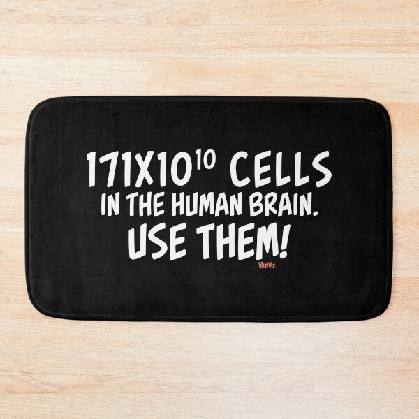 Item preview, Cells in the Human Brain - Funny Quotes designed and sold by WhimWiz.