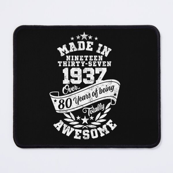 Item preview, Made in 1937 - Over 80 Years Of Being Totally Awesome designed and sold by Candywrap Studio.
