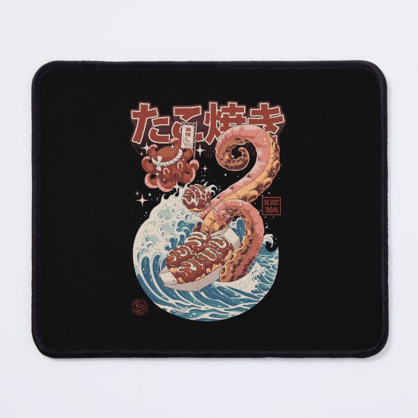 Item preview, THE GREAT OISHI TAKOYAKI - BLACK designed and sold by Angoes25.