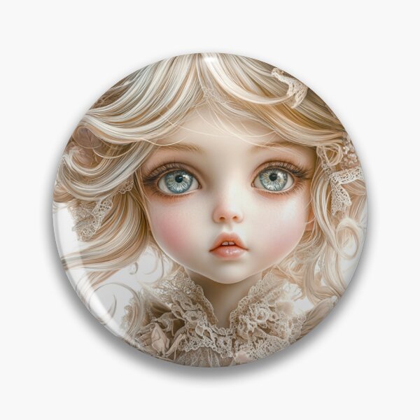 Item preview, Enchanted Victorian Doll with Roses designed and sold by lylange.