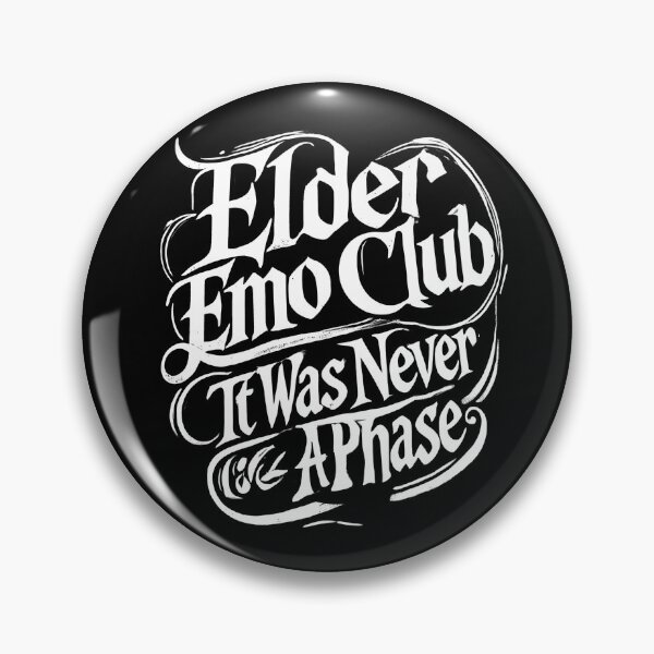Item preview,  Elder Emo Club It Was Never A Phase   designed and sold by box-artshop.