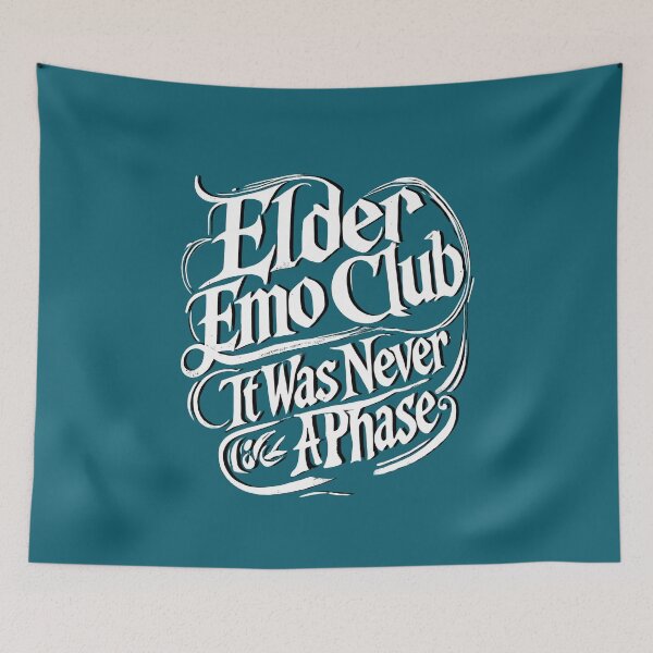 Item preview,  Elder Emo Club It Was Never A Phase   designed and sold by box-artshop.