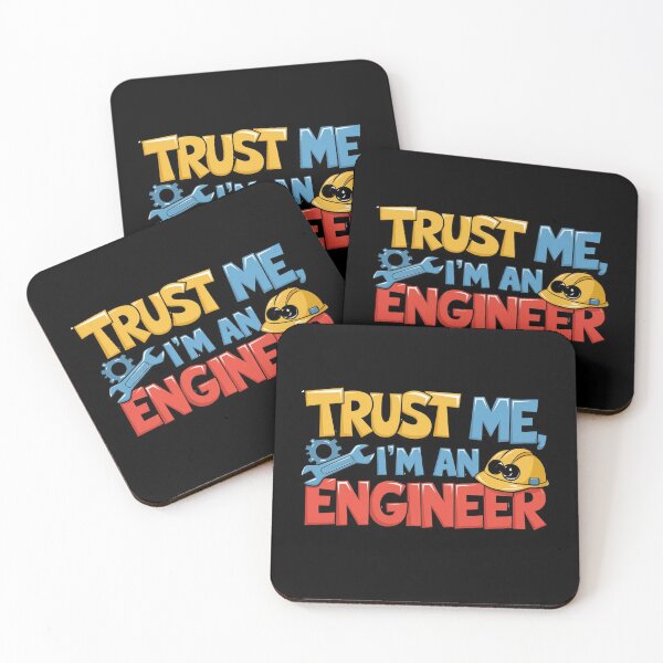 Item preview, Cartoon-Inspired Trust Me, I’m an Engineer – Funny Engineering Gift designed and sold by StemMerch247.