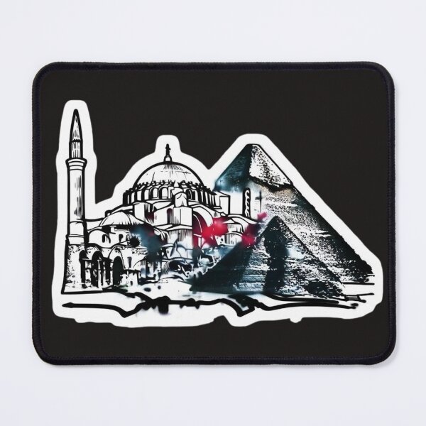 Item preview, Istanbul & Cairo Sticker Premium Cool Trendy Best Gift designed and sold by Imaginarium of Chaos falcon88 .