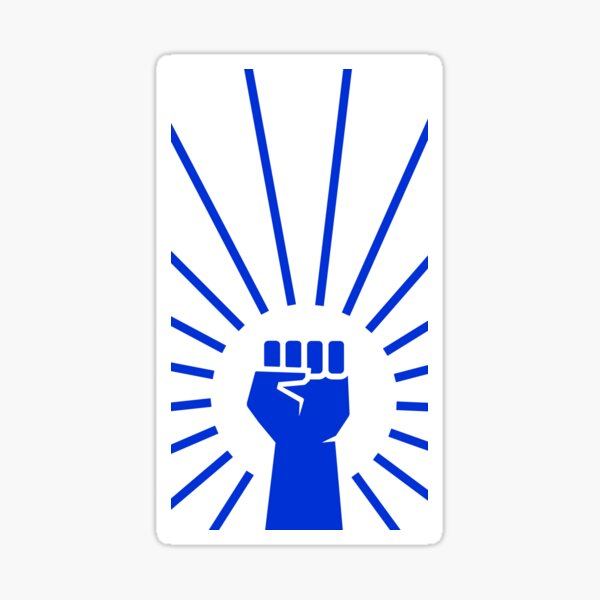 Poing levé Sticker