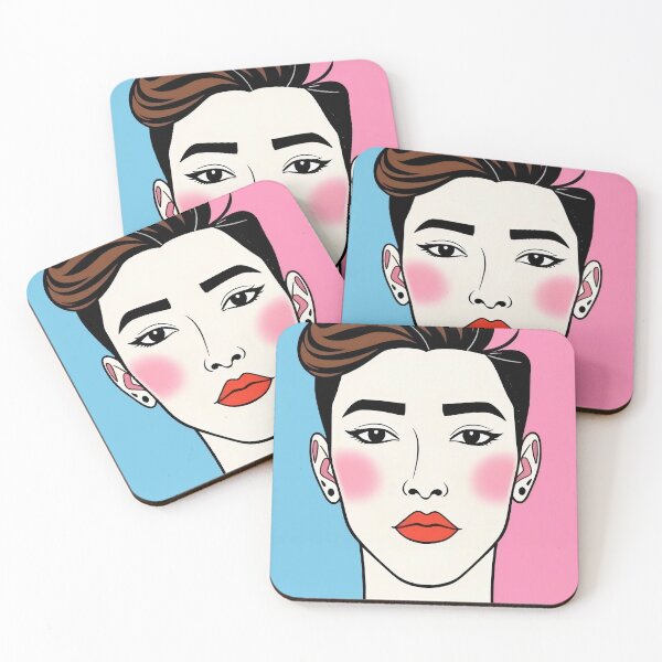 Item preview, Kayla - Pastel Divide designed and sold by getgoart.