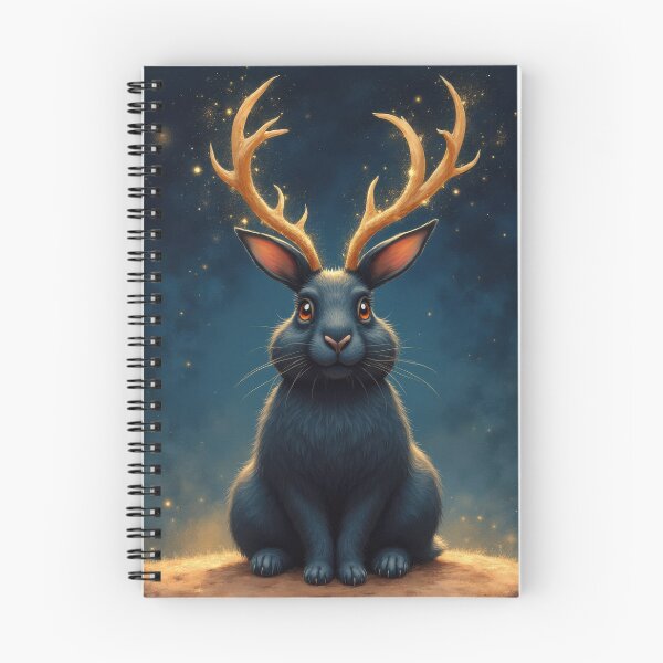 Item preview, Jackalope with Chubby Cheeks designed and sold by HabitableMoons.