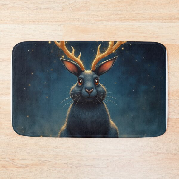 Item preview, Jackalope with Chubby Cheeks designed and sold by HabitableMoons.