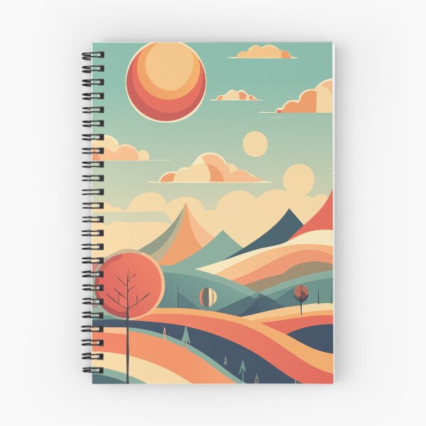 Item preview, Retro Sunrise Landscape designed and sold by SteadyRolling.