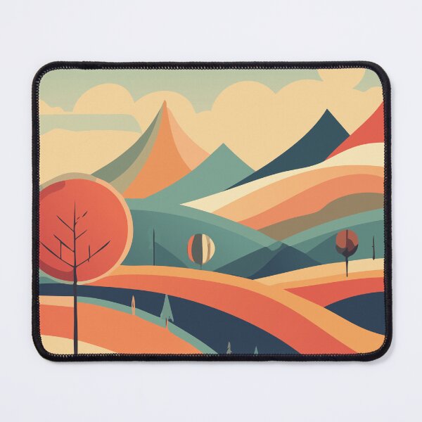 Item preview, Retro Sunrise Landscape designed and sold by SteadyRolling.