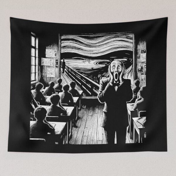 Item preview, The Scream… When You're a Teacher designed and sold by ShineEyePirate.