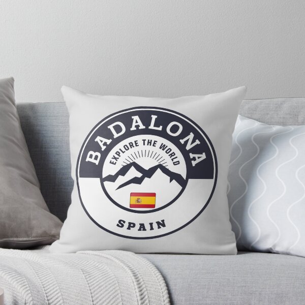 Item preview, Badalona Spain Black and White Crest designed and sold by World Designs.