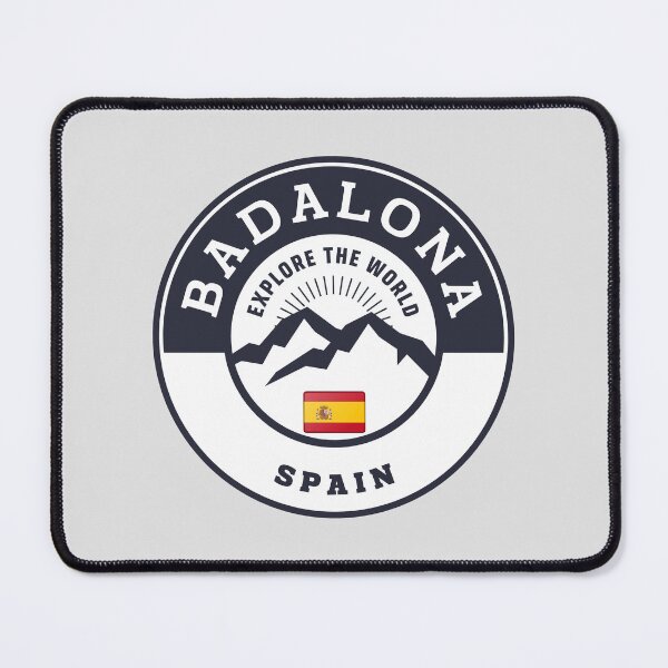 Item preview, Badalona Spain Black and White Crest designed and sold by World Designs.