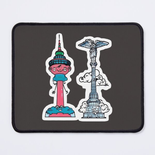 Item preview, Seoul & Mexico City Sticker Premium Cool Trendy Best Gift designed and sold by Imaginarium of Chaos falcon88 .