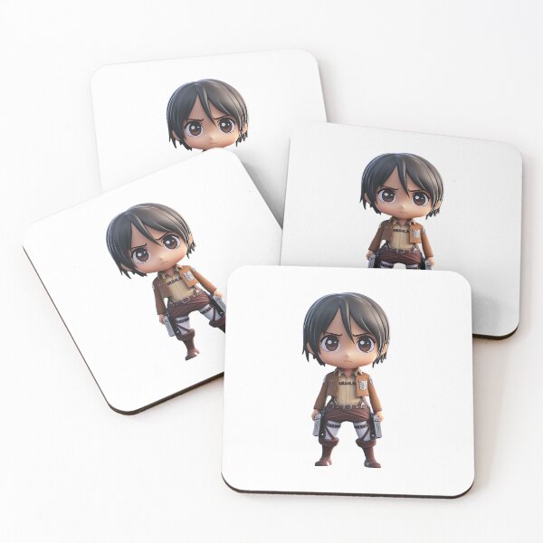 Item preview, Chibi Titan Slayer  Mikasa Ackerman in Survey Corps Gear designed and sold by Innamalinka.