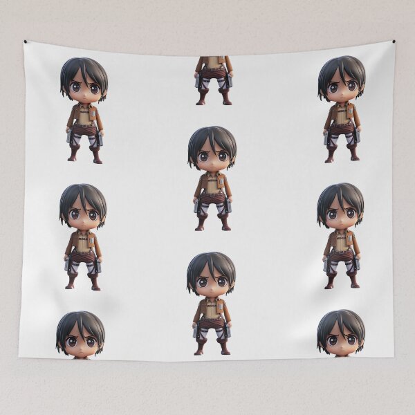 Item preview, Chibi Titan Slayer  Mikasa Ackerman in Survey Corps Gear designed and sold by Innamalinka.